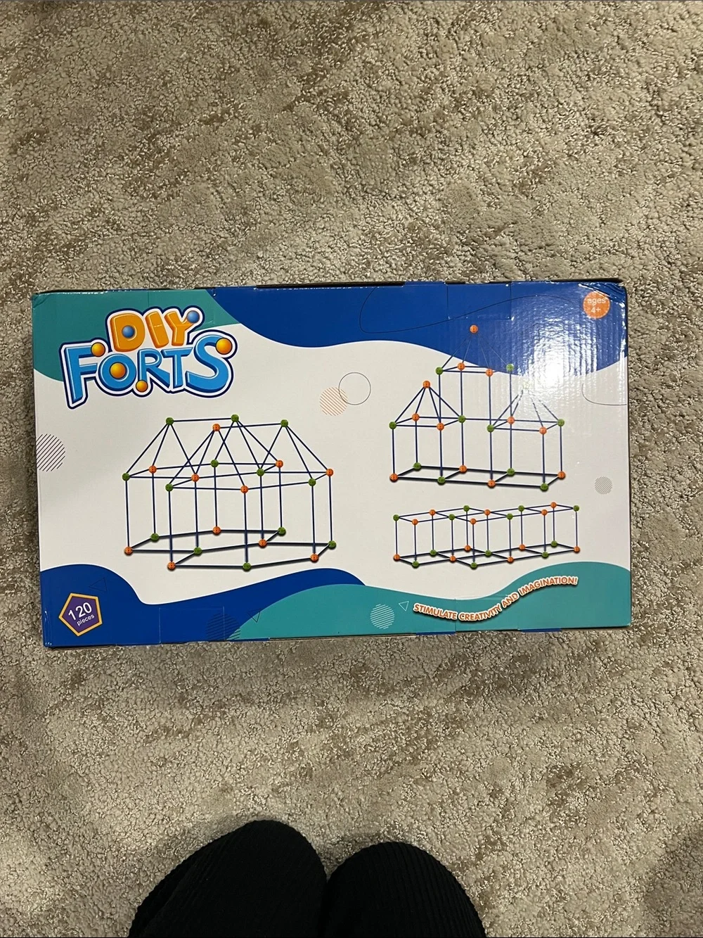 NEW DIY FORTS - Kids Building Set - Multicolor